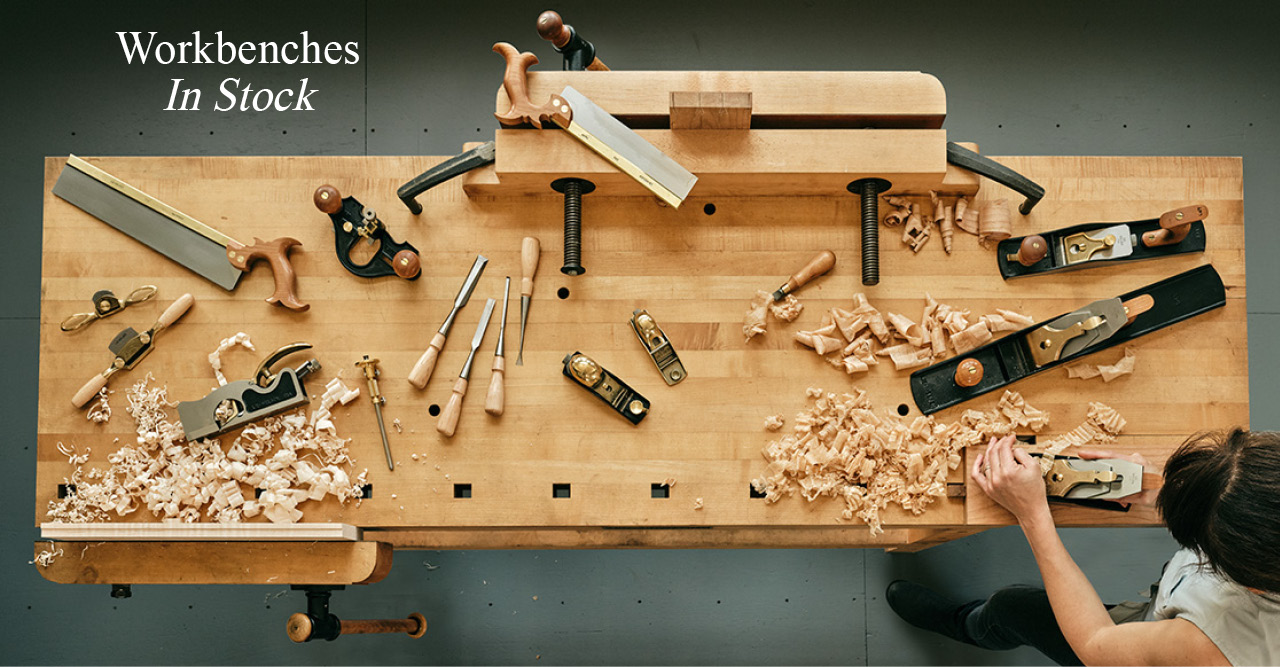 Workbenches & Dovetail Vises are in stock!