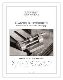 Sharpening Instructions in letter-size